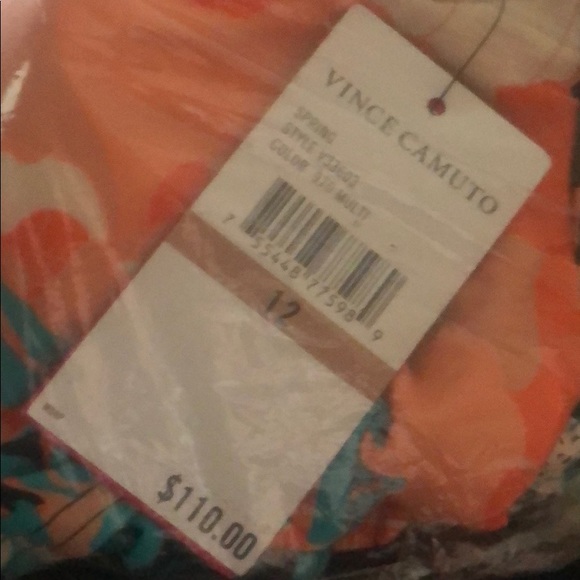 Vince Camuto Lagoon V Neck One Piece Swimsuit - Picture 4 of 5